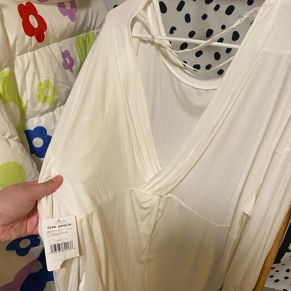 Free people NWT open back top